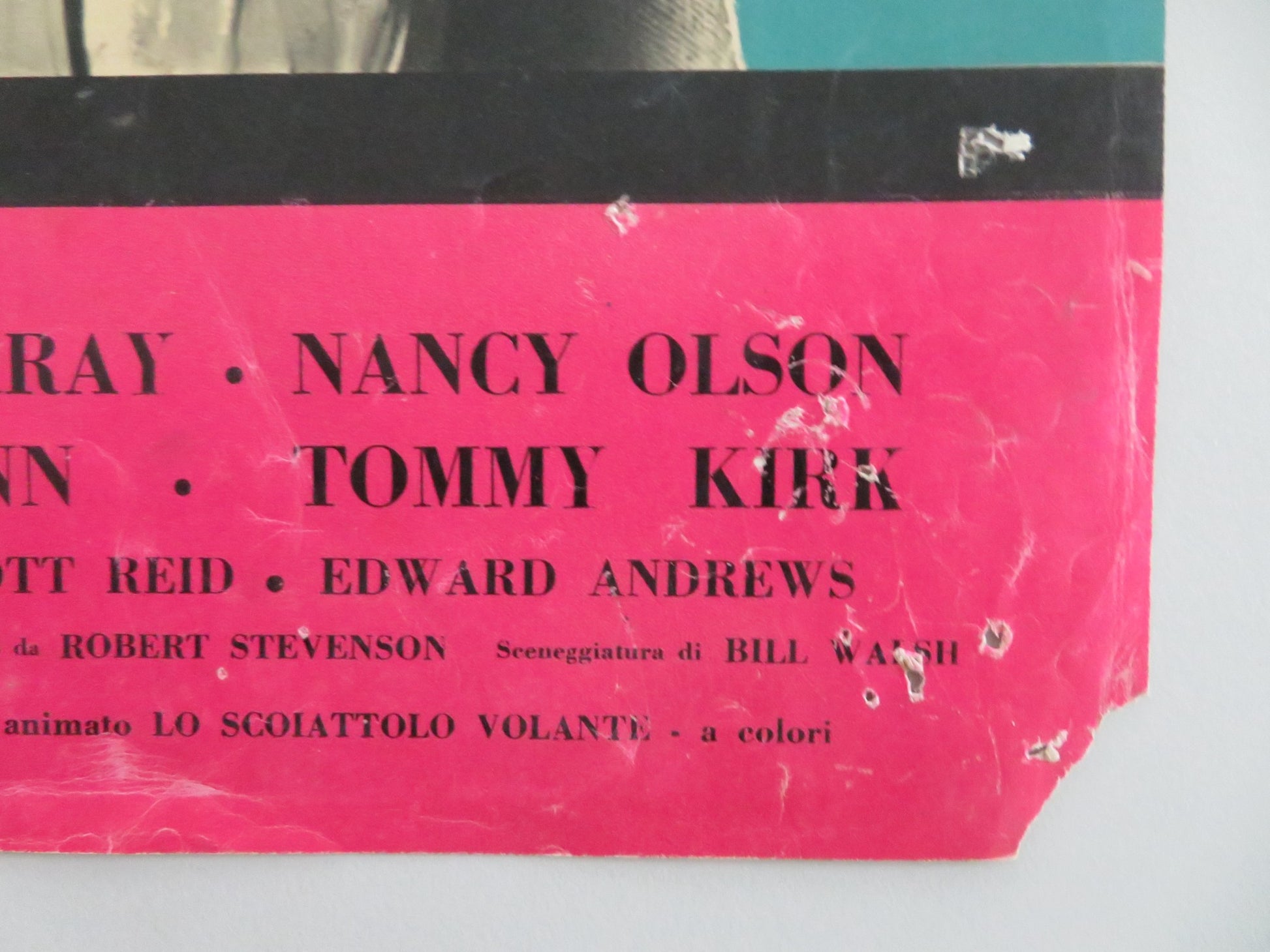 THE ABSENT MINDED PROFESSOR - A ITALIAN FOTOBUSTA POSTER DISNEY MACMURRAY 1961 - Rendezvous Cinema