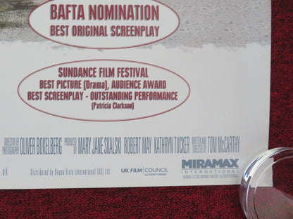 The Station Agent UK Quad Rolled Poster Peter Dinklage Paul Benjamin 2003