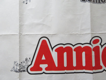 ANNIE UK QUAD ROLLED POSTER ALBERT FINNEY TIM CURRY 1982 - Rendezvous Cinema
