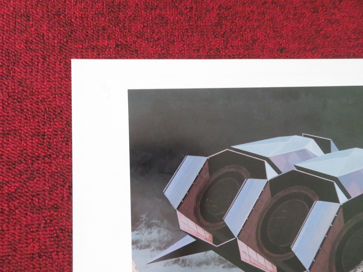 VICIOUS LIPS FOLDED US ONE SHEET POSTER DRU-ANNE PERRY GINA CALABRESE 1986