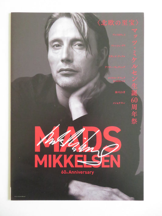 MADS MIKKELSEN 60TH ANNIVERSARY JAPANESE CHIRASHI (B5) POSTER THOMSEN 2025