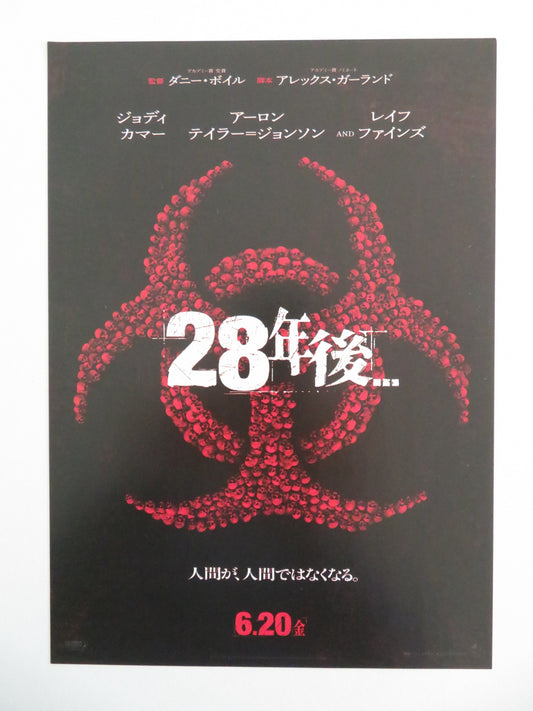 28 Years Later- b Japanese Chirashi (B5) Poster Haley Flaherty Rocco Haynes 2025