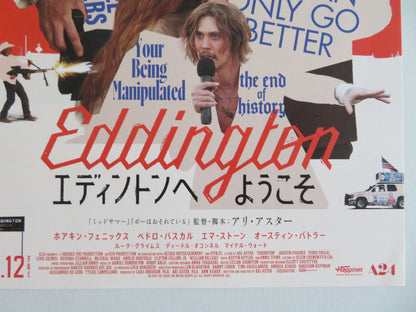 EDDINGTON JAPANESE CHIRASHI (B5) POSTER PEDRO PASCAL JOAQUIN PHOENIX 2025