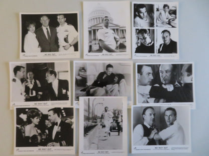 NO WAY OUT MOVIE STILL PHOTO LOT OF 9 GENE HACKMAN KEVIN COSTNER 1987