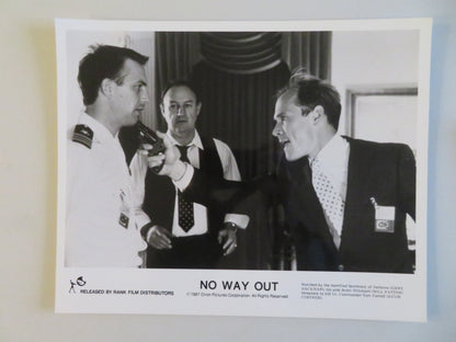 NO WAY OUT MOVIE STILL PHOTO LOT OF 9 GENE HACKMAN KEVIN COSTNER 1987