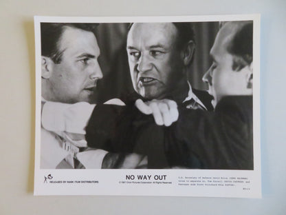 NO WAY OUT MOVIE STILL PHOTO LOT OF 9 GENE HACKMAN KEVIN COSTNER 1987