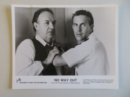 NO WAY OUT MOVIE STILL PHOTO LOT OF 9 GENE HACKMAN KEVIN COSTNER 1987