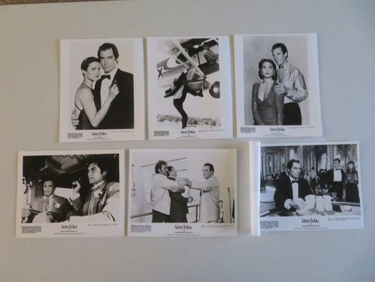 LICENCE TO KILL MOVIE STILL PHOTO LOT OF 6 JAMES BOND 007 TIMOTHY DALTON 1989