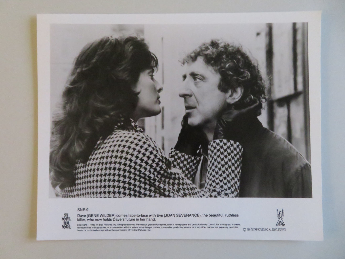 SEE NO EVIL, HEAR NO EVIL MOVIE STILL PHOTO LOT OF 7 RICHARD PRYOR G WILDER 1989