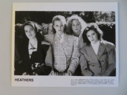 HEATHERS MOVIE STILL PHOTO LOT OF 7 WINONA RYDER CHRISTIAN SLATER 1989
