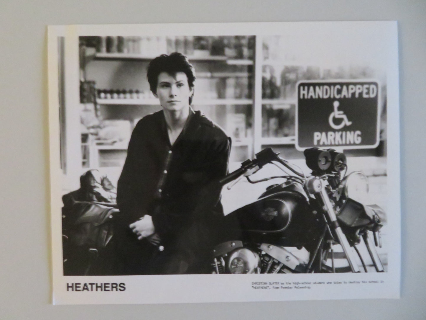 HEATHERS MOVIE STILL PHOTO LOT OF 7 WINONA RYDER CHRISTIAN SLATER 1989