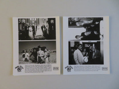 AROUND THE WORLD IN 80 DAYS MOVIE STILL PHOTO LOT OF 2 PIERCE BROSNAN 1989