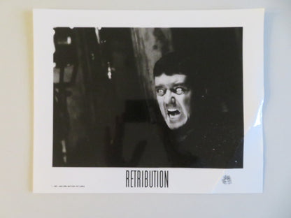 RETRIBUTION MOVIE STILL PHOTO LOT OF 3 DENNIS LIPSCOMB LESLIE WING 1987