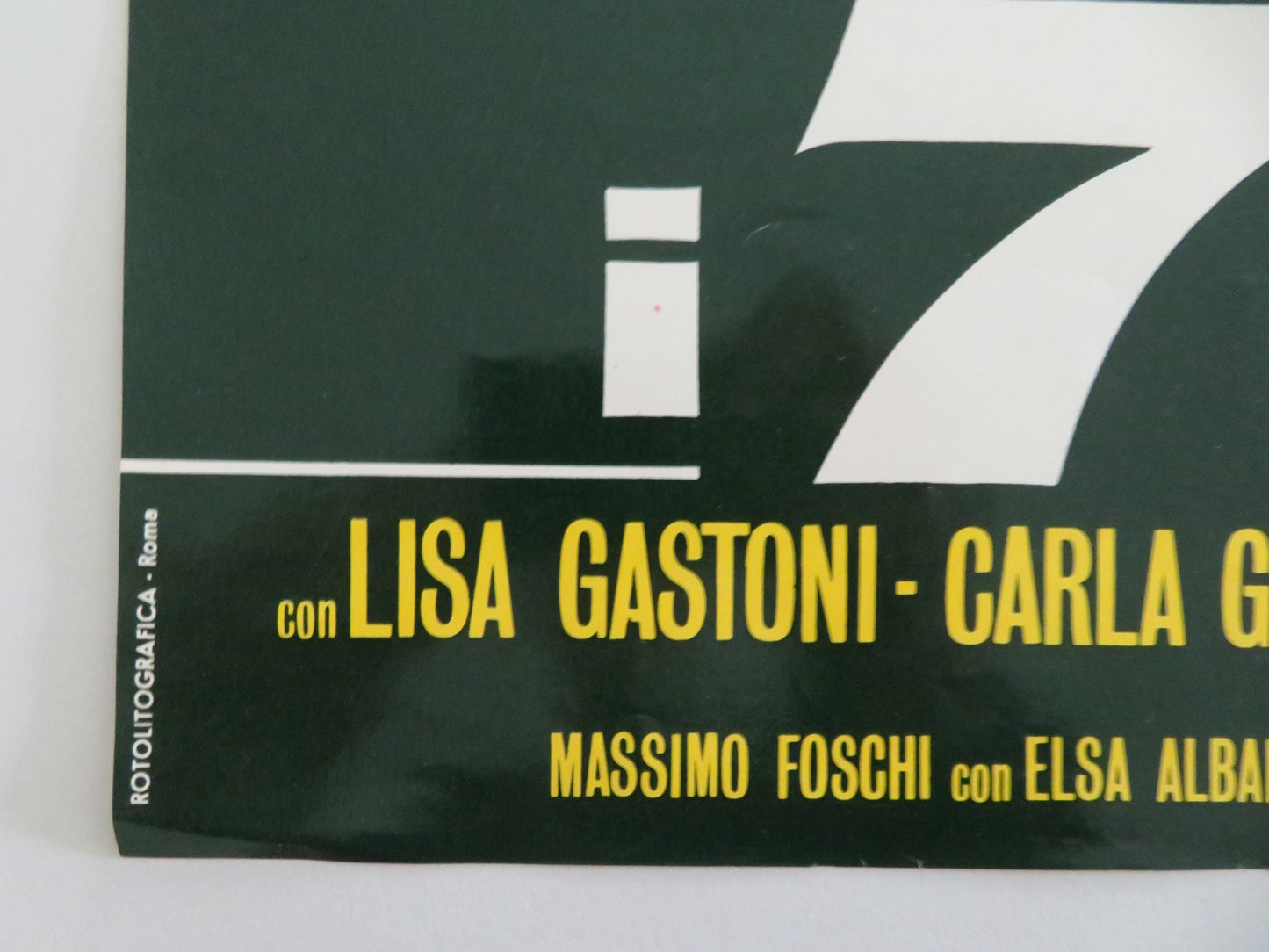 THE SEVEN CERVI BROTHERS ITALIAN FOTOBUSTA POSTER MARIA VOLONTE LISA GASTON 1968 - Rendezvous Cinema