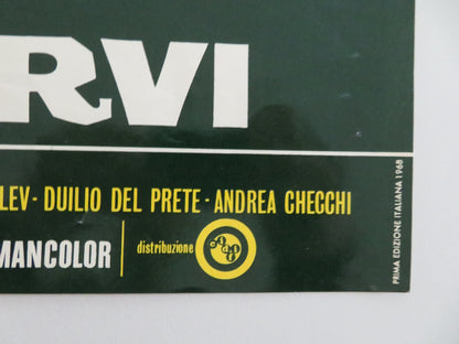 THE SEVEN CERVI BROTHERS ITALIAN FOTOBUSTA POSTER MARIA VOLONTE LISA GASTON 1968 - Rendezvous Cinema