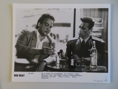 RED HEAT MOVIE STILL PHOTO LOT OF 8 ARNOLD SCHWARZENEGGER JIM BELUSHI 1988