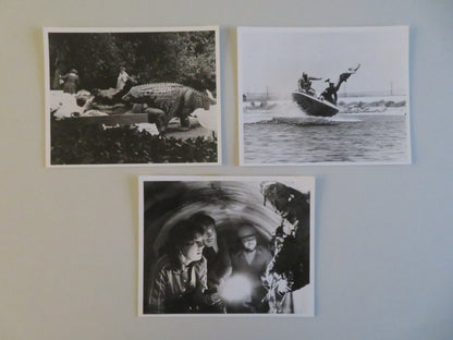 ALLIGATOR MOVIE STILL PHOTO LOT OF 3 ROBERT FORSTER ROBIN RIKER 1980