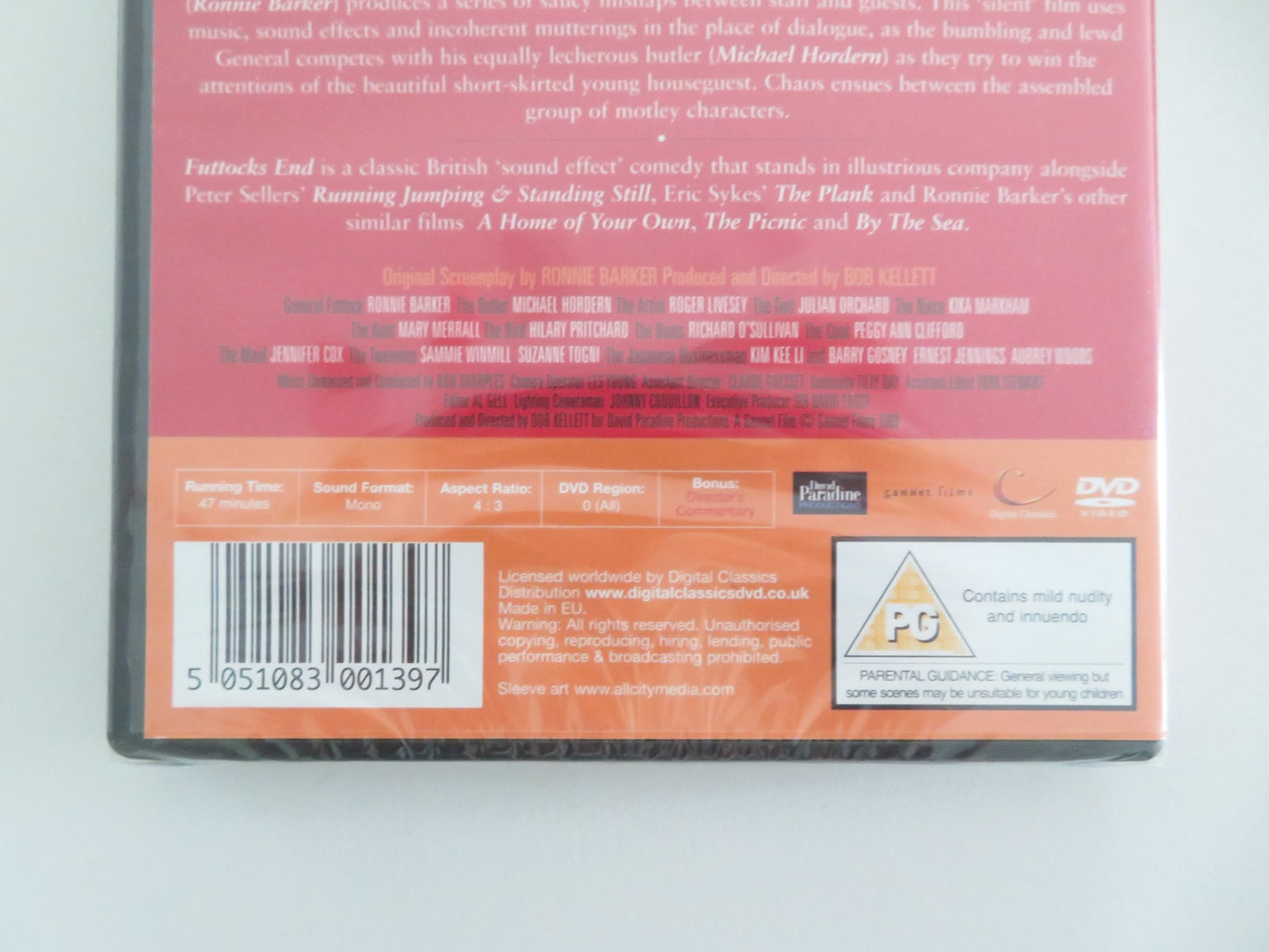FUTTOCKS END (DVD) RONNIE BARKER MICHAEL HORDEAN 1970 REGION 0 - Rendezvous Cinema