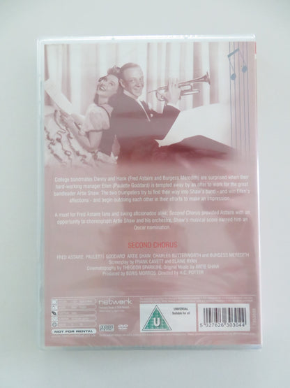 SECOND CHORUS (DVD) FRED ASTAIRE PAULA GODDARD 1940 REGION 2 - Rendezvous Cinema