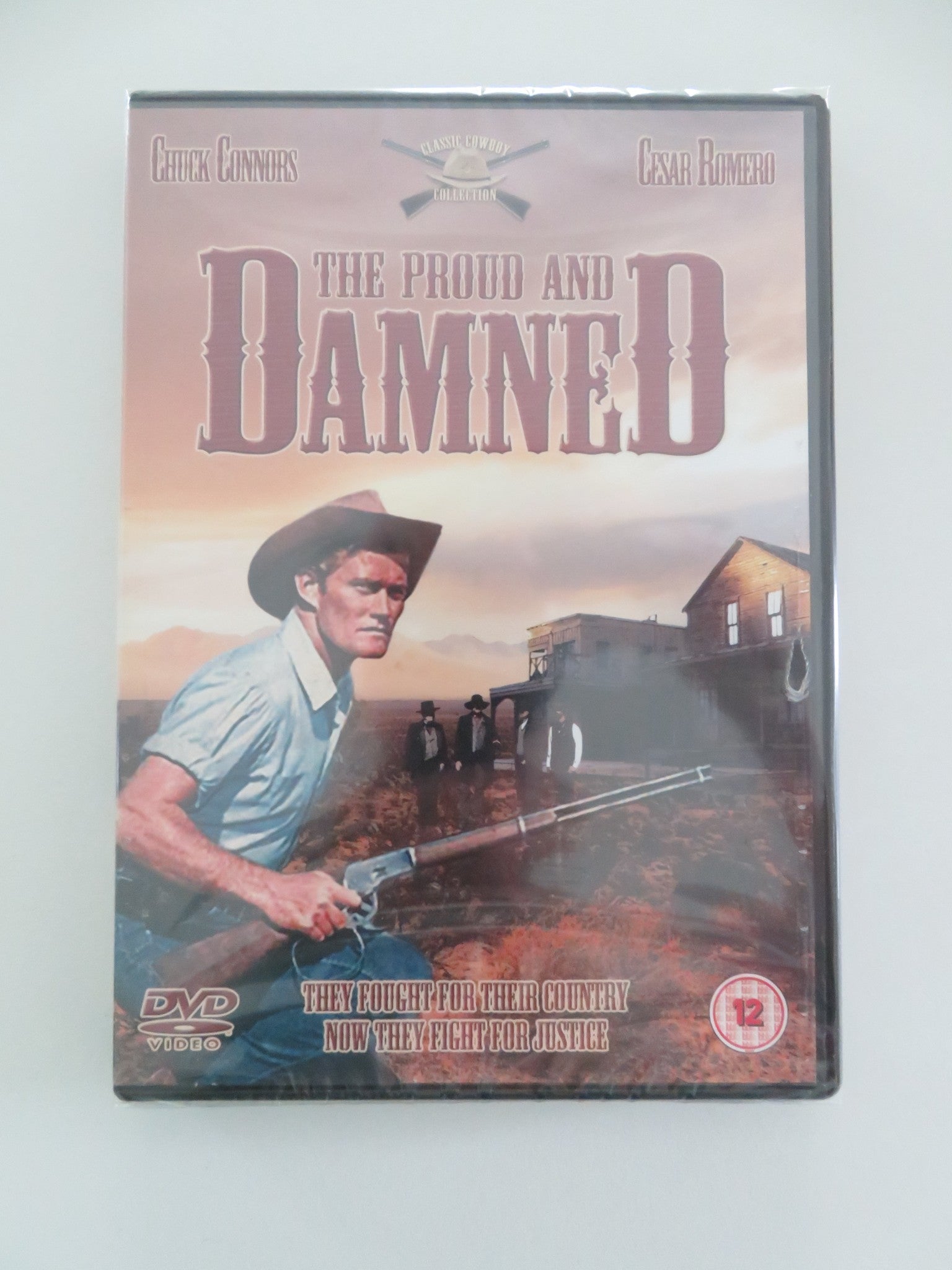 THE PROUD AND DAMNED (DVD) CHUCK CONNORS CESAR ROMERO 1972 REGION 0 - Rendezvous Cinema