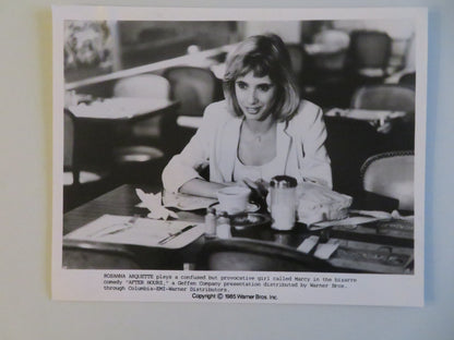 AFTER HOURS MOVIE STILL PHOTO LOT OF 2 ROSANNA ARQUETTE GRIFFIN DUNNE 1985