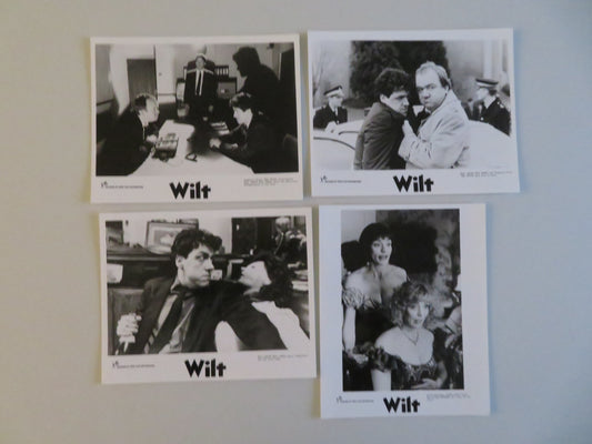 WILT MOVIE STILL PHOTO LOT OF 4 MEL SMITH GRIFF RHYS JONES ALISON STEADMAN 1989