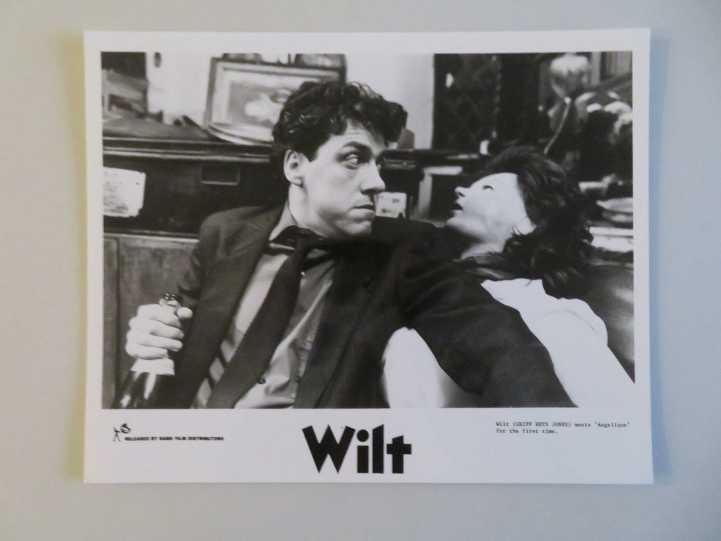 WILT MOVIE STILL PHOTO LOT OF 4 MEL SMITH GRIFF RHYS JONES ALISON STEADMAN 1989