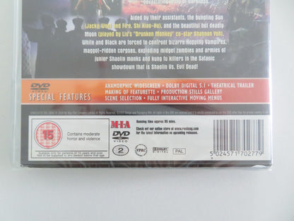 SHAOLIN VS EVILDEAD (DVD) CHIA-HUI LIU LOUIS FAN 2004 REGION 2
