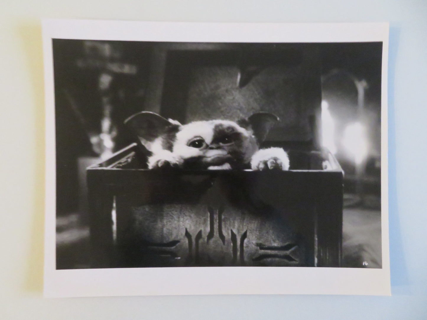 GREMLINS - A MOVIE STILL PHOTO LOT OF 2 ZACH GALLIGAN PHOEBE CATES 1984