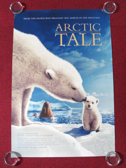 ARCTIC TALE US ONE SHEET ROLLED POSTER QUEEN LATIFAH KATRINA AGATE 2006 - Rendezvous Cinema