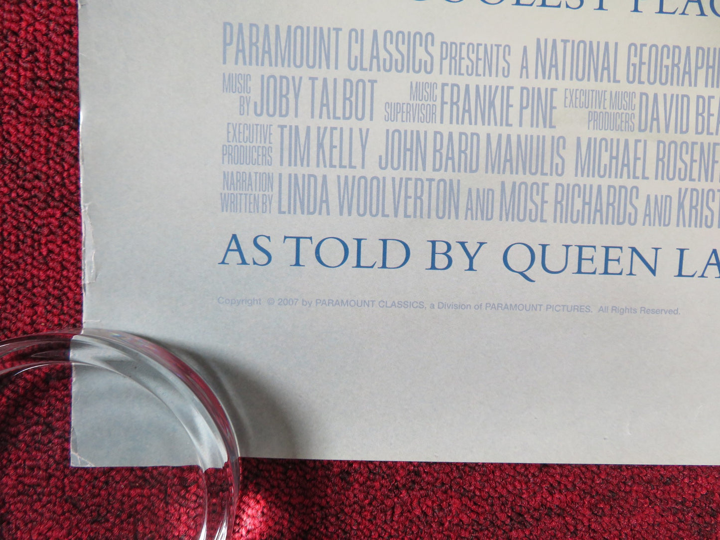 ARCTIC TALE US ONE SHEET ROLLED POSTER QUEEN LATIFAH KATRINA AGATE 2006 - Rendezvous Cinema