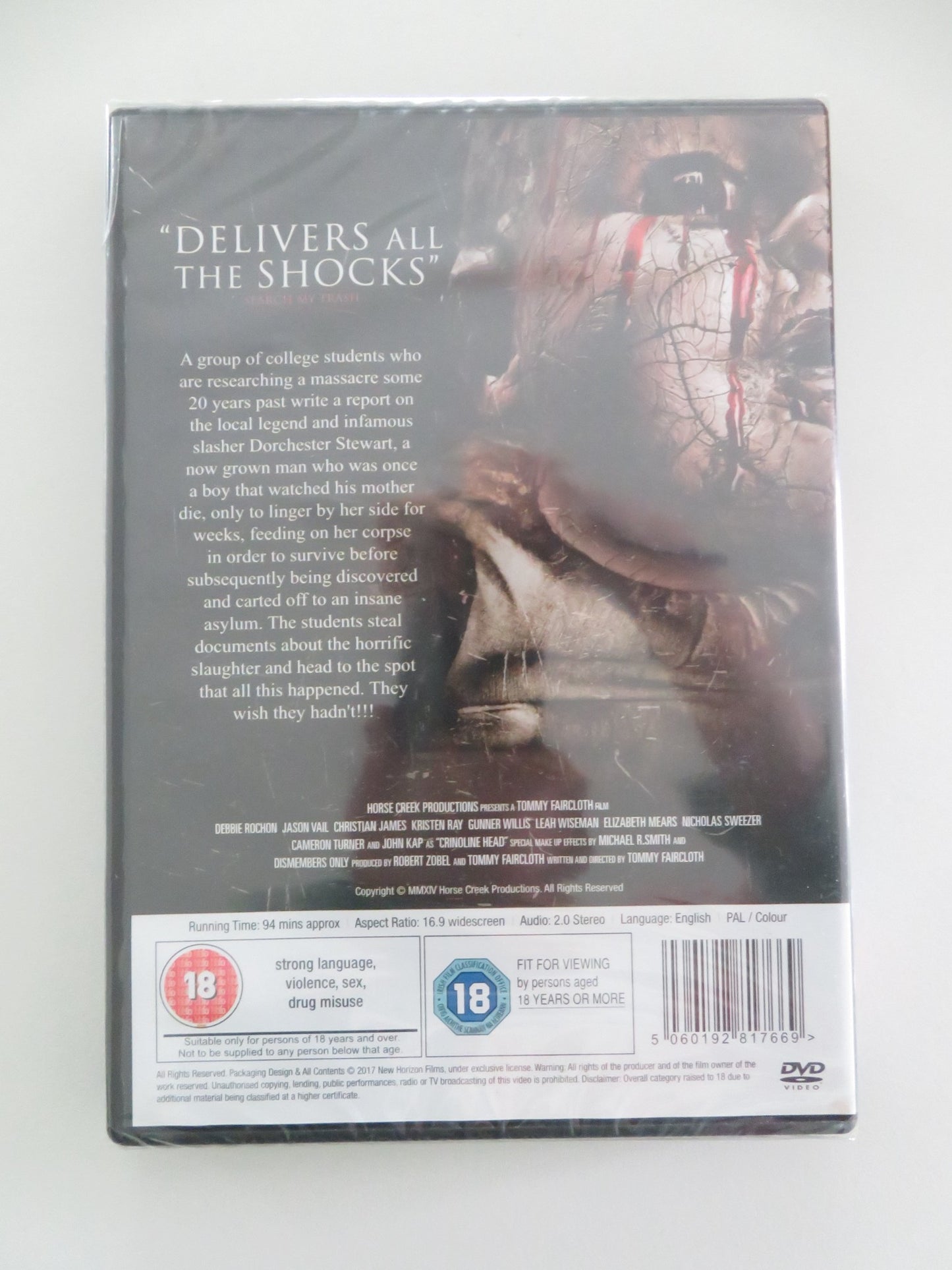 THE DOLL - DOLLFACE (DVD) DEBBIE ROCHON CHRISTIAN JAMES 2014 REGION 2