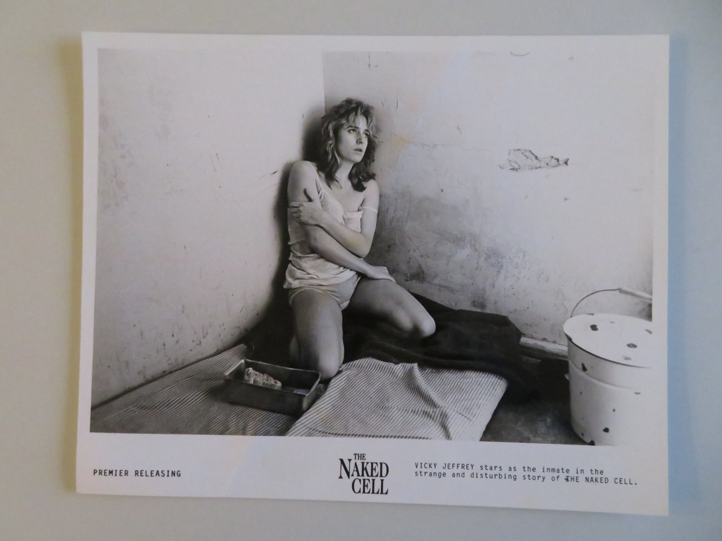 THE NAKED CELL MOVIE STILL PHOTO LOT OF 4 VICTORIA JEFFREY RICHARD FALLON 1988