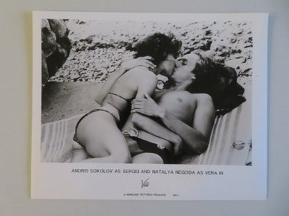 LITTLE VERA MOVIE STILL PHOTO LOT OF 3 ANDREI SOKOLOV NATALYA NEGODA 1988