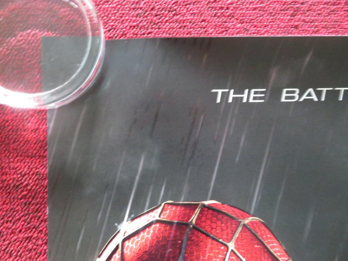 SPIDER-MAN 3 - C US ONE SHEET ROLLED POSTER MARVEL TOBEY MAGUIRE K. DUNST 2007