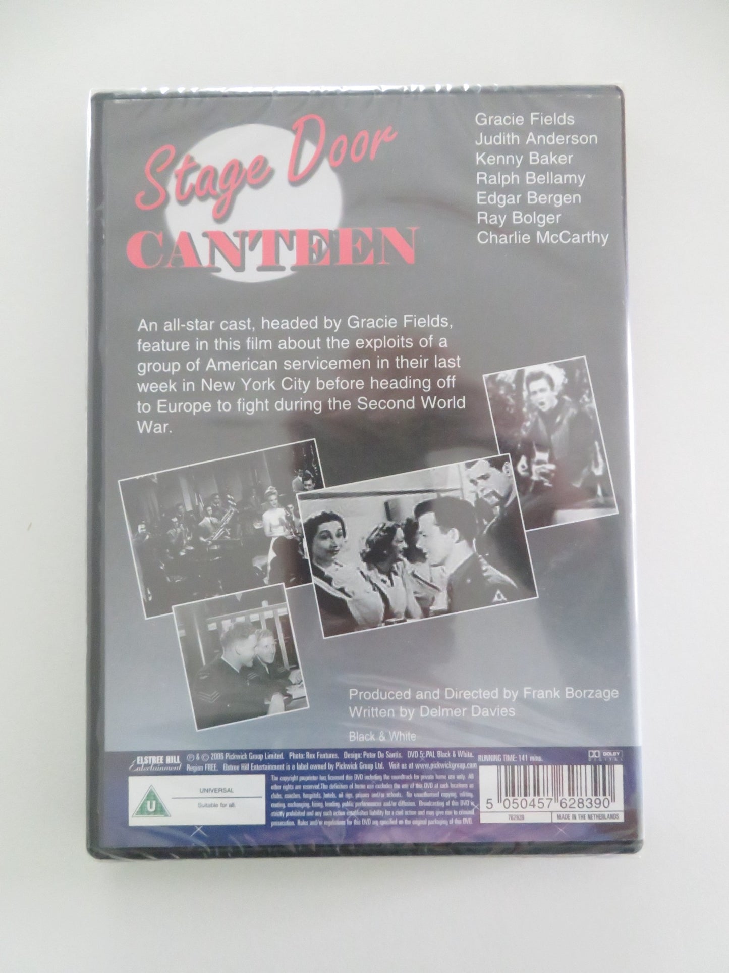STAGE DOOR CANTEEN (DVD) JUDITH ANDERSON 1943 REGION 2 - Rendezvous Cinema