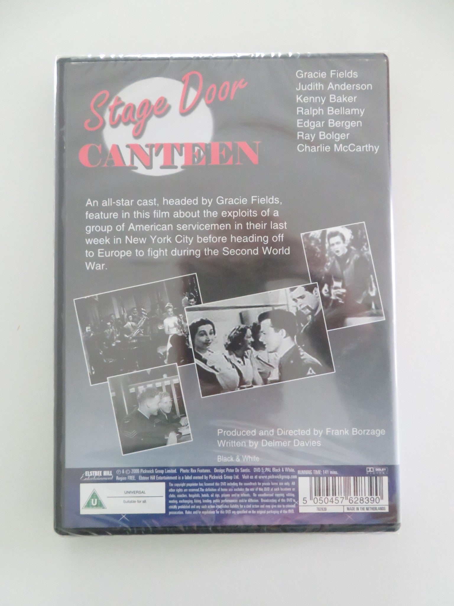 STAGE DOOR CANTEEN (DVD) JUDITH ANDERSON 1943 REGION 2 - Rendezvous Cinema