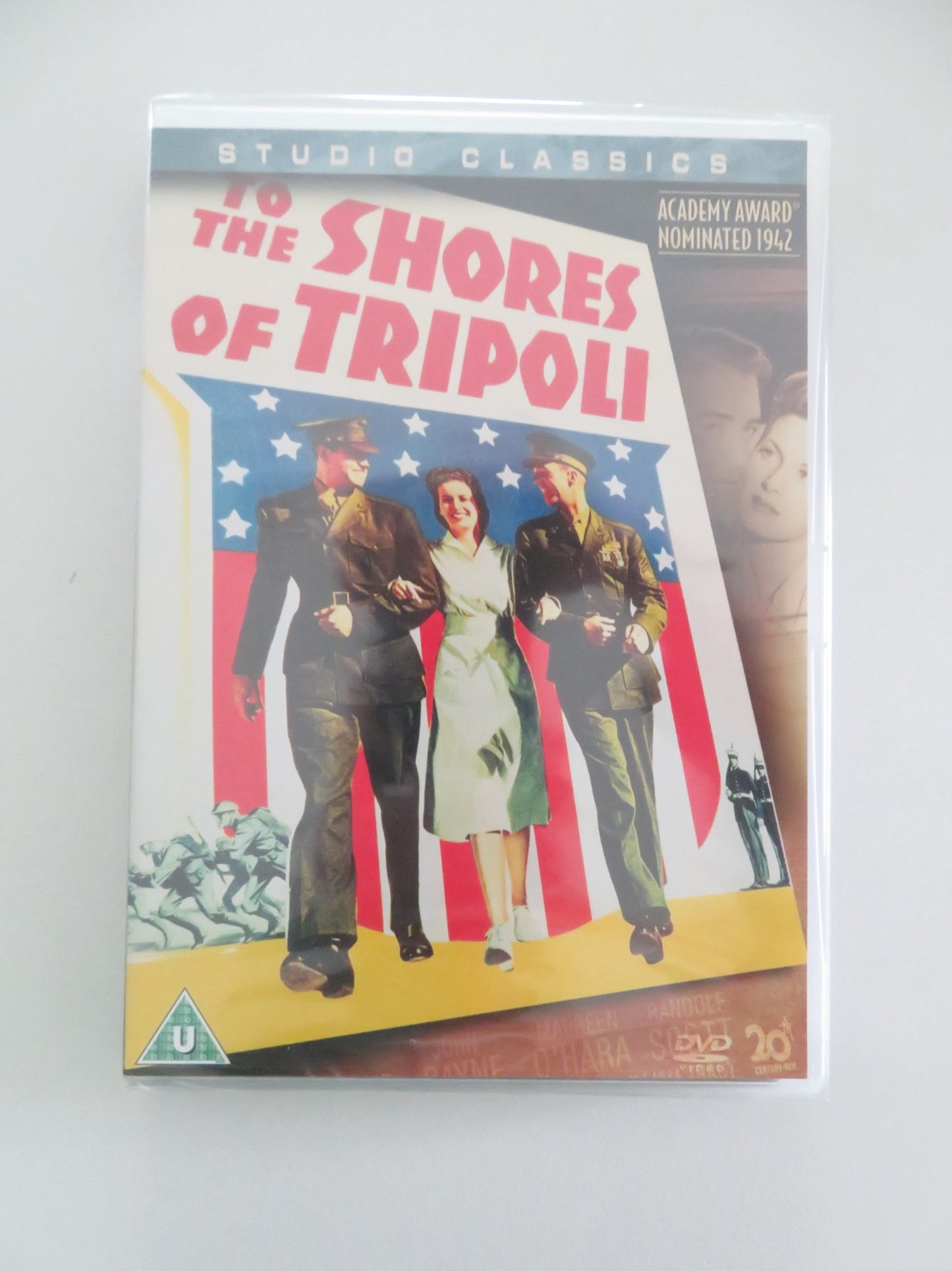 TO THE SHORES OF TRIPOLI (DVD) JOHN PAYNE MAUREEN O'HARA 1942 REGION 2 - Rendezvous Cinema