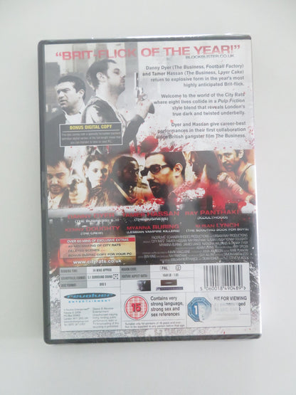 CITY RATS (DVD) DANNY DYER TAMER HASSAN 2009 REGION 2 - Rendezvous Cinema