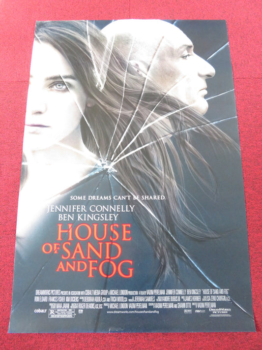 HOUSE OF SAND AND FOG US ONE SHEET ROLLED POSTER J. CONNOLLY KINGSLEY 2003