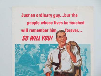 FOLLOW ME, BOYS! US INSERT POSTER DISNEY FRED MACMURRAY KURT RUSSELL 1966 - Rendezvous Cinema