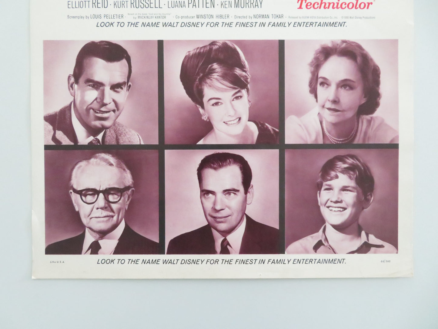 FOLLOW ME, BOYS! US INSERT POSTER DISNEY FRED MACMURRAY KURT RUSSELL 1966 - Rendezvous Cinema