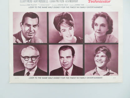 FOLLOW ME, BOYS! US INSERT POSTER DISNEY FRED MACMURRAY KURT RUSSELL 1966 - Rendezvous Cinema