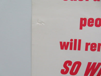 FOLLOW ME, BOYS! US INSERT POSTER DISNEY FRED MACMURRAY KURT RUSSELL 1966 - Rendezvous Cinema