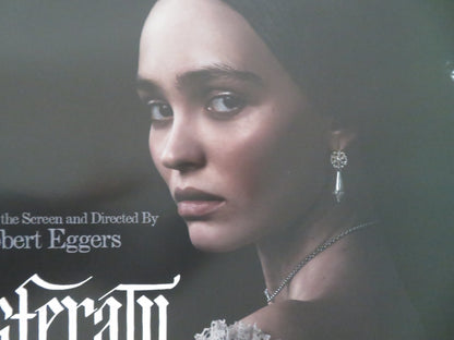 NOSFERATU - A US ONE SHEET ROLLED POSTER LILY-ROSE DEPP NICHOLAS HOULT 2024