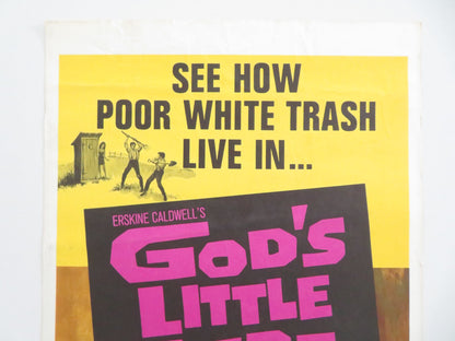GOD'S LITTLE ACRE US INSERT POSTER ROBERT RYAN ALDO RAY 1967 - Rendezvous Cinema