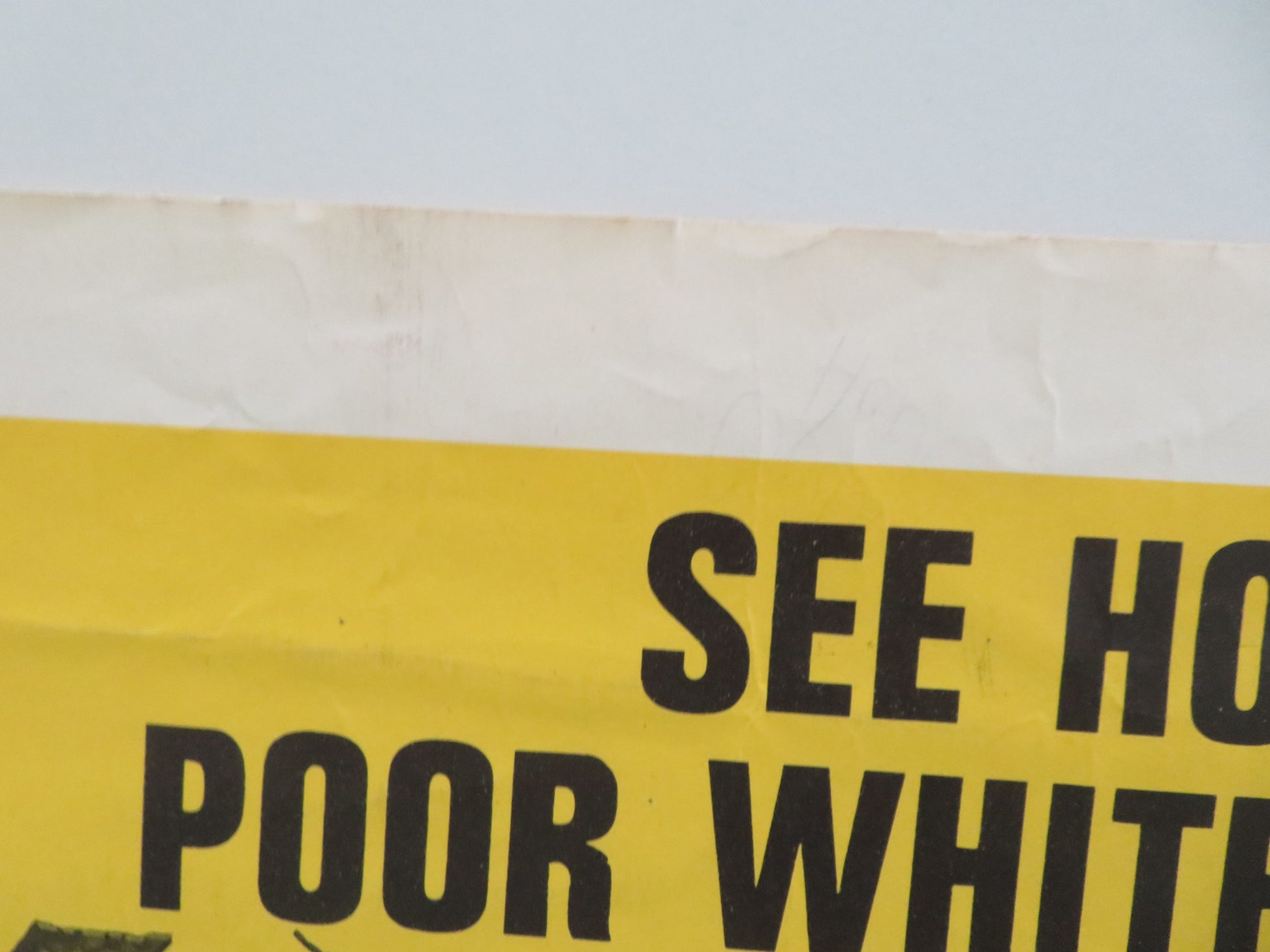 GOD'S LITTLE ACRE US INSERT POSTER ROBERT RYAN ALDO RAY 1967 - Rendezvous Cinema