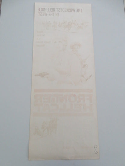FRONTIER HELLCAT US INSERT POSTER STEWART GRANGER ELKE SOMMER 1965 - Rendezvous Cinema