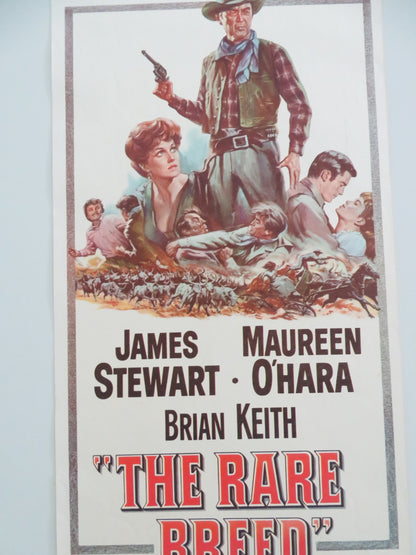 THE RARE BREED US INSERT POSTER JAMES STEWART MAUREEN O'HARA 1966 - Rendezvous Cinema
