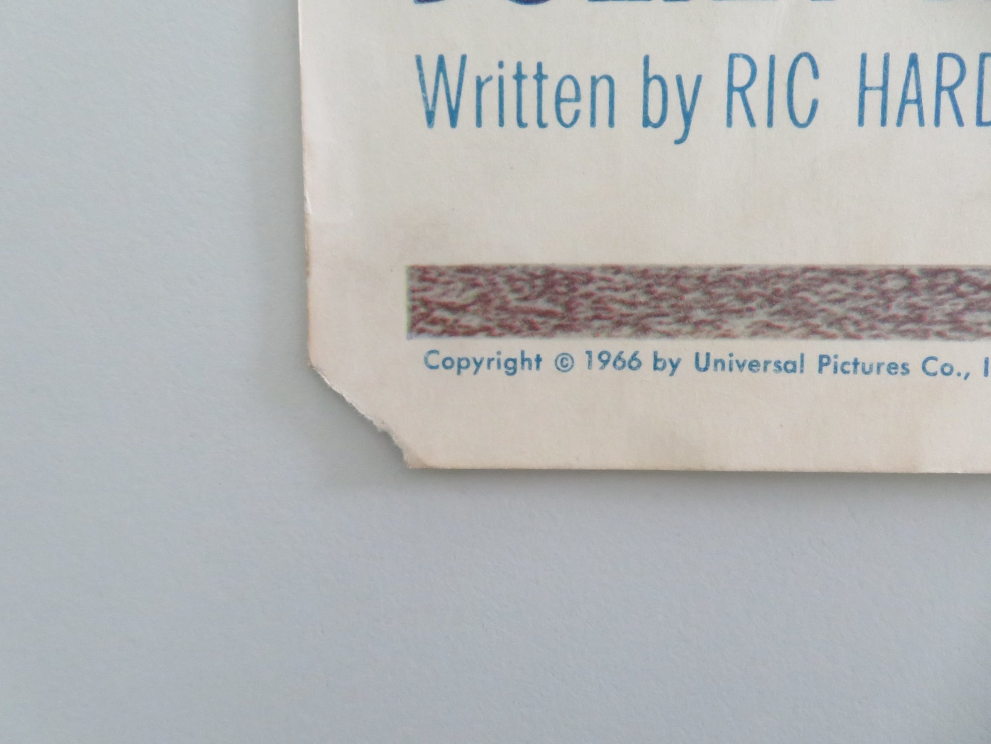 THE RARE BREED US INSERT POSTER JAMES STEWART MAUREEN O'HARA 1966 - Rendezvous Cinema